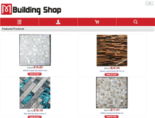 Tablet Screenshot of mybuildingshop.com